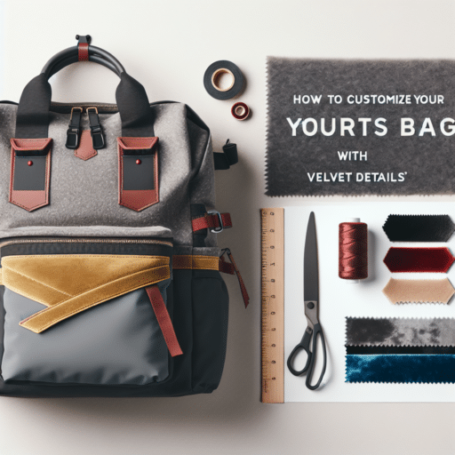Cómo Personalizar tu Bolsa de Deporte con Detalles de Terciopelo