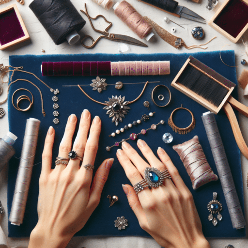 Crea tu Propia Joyería con Detalles de Terciopelo